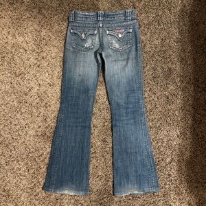 Y2K Hudson Low-rise Bootcut Distressed Jeans